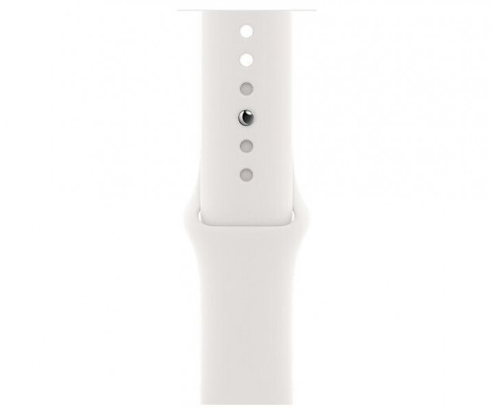 Apple Watch Series 6 44mm Silver Aluminium Case with White Sport Band (M00D3)